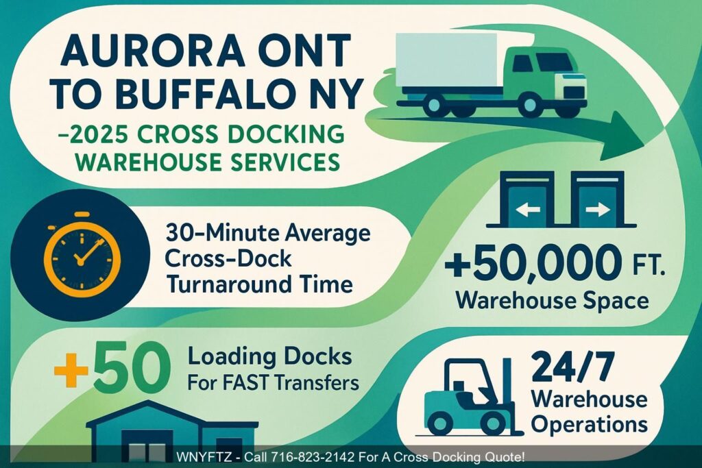 AURORA ONT - Cross Docking Services via Buffalo NY 2025