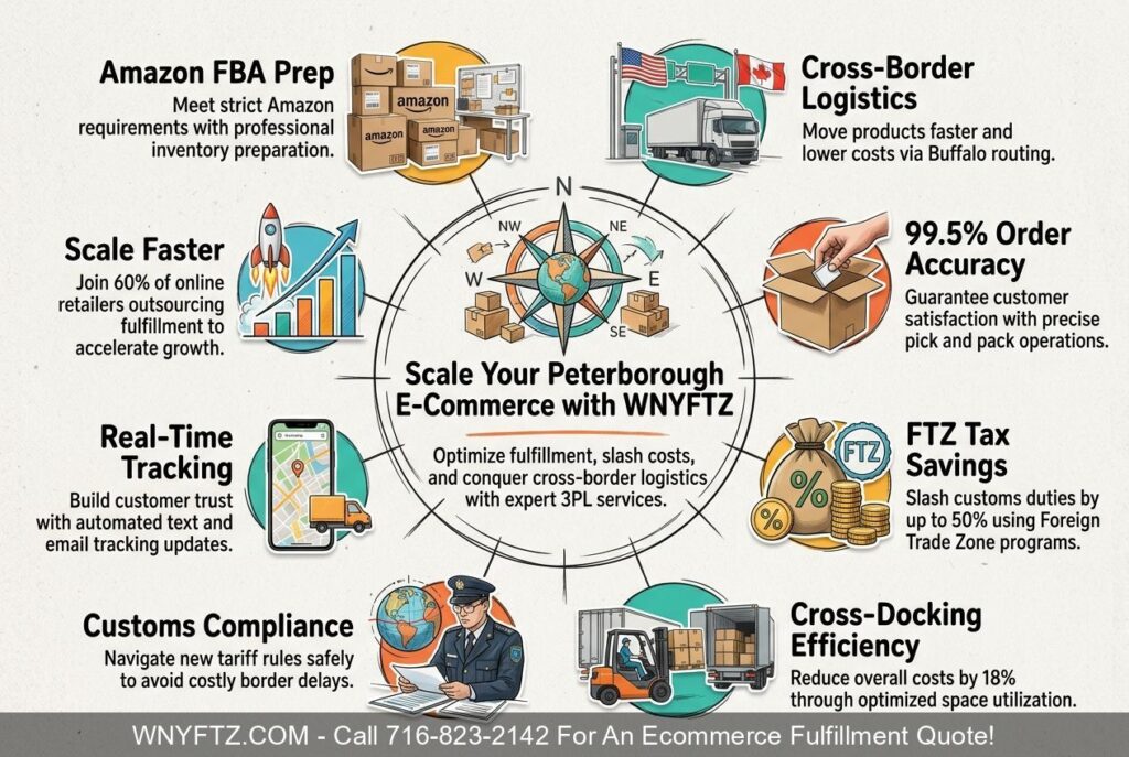 PETERBOROUGH ONT - Ecommerce Fulfillment & 3PL Services - Call 716-823-2142