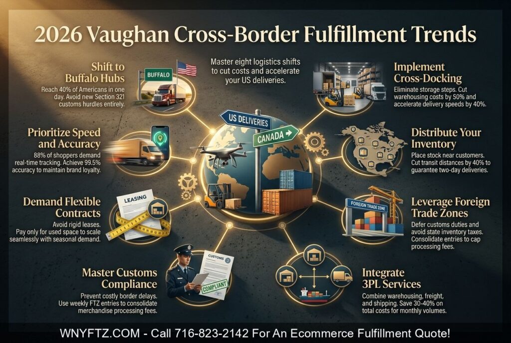 VAUGHAN ONT Cross Border Ecommerce Fulfillment & 3PL Services Trend Report 2026 - Call 716-823-2142