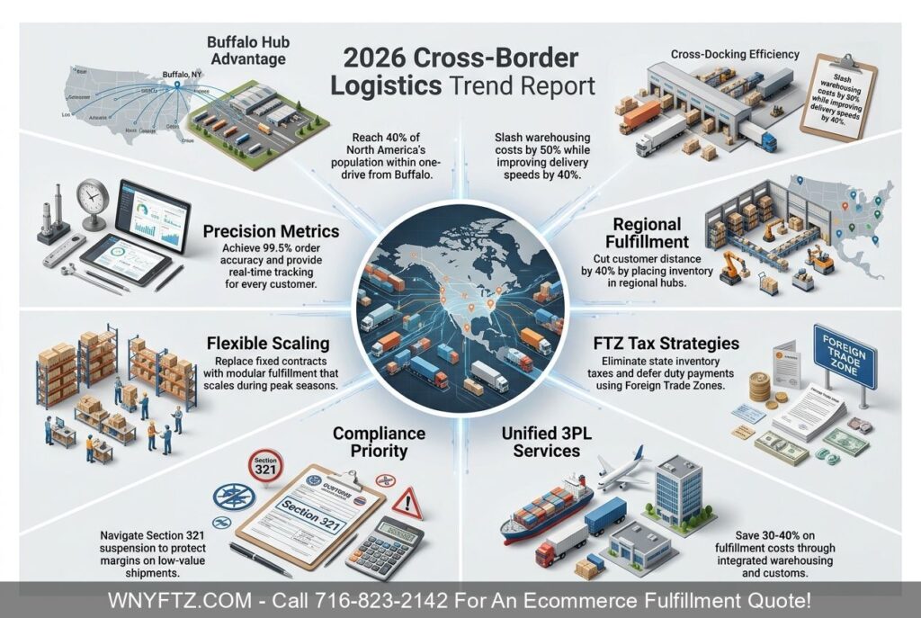 SCARBOROUGH ONT Cross Border Ecommerce Fulfillment & 3PL Services Trend Report 2026 - Call 716-823-2142