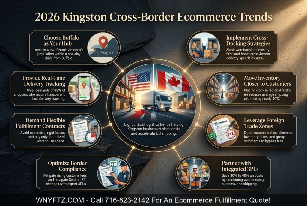 KINGSTON ONT Cross Border Ecommerce Fulfillment & 3PL Services Trend Report