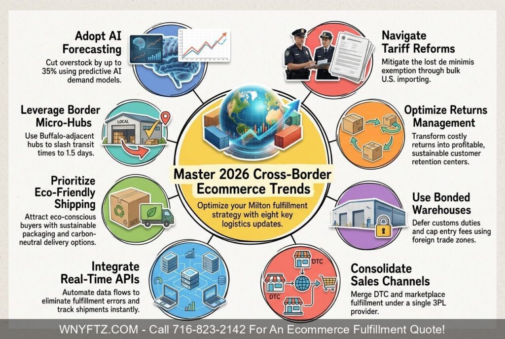 MILTON ONT Cross Border Ecommerce Fulfillment & 3PL Services Trend Report