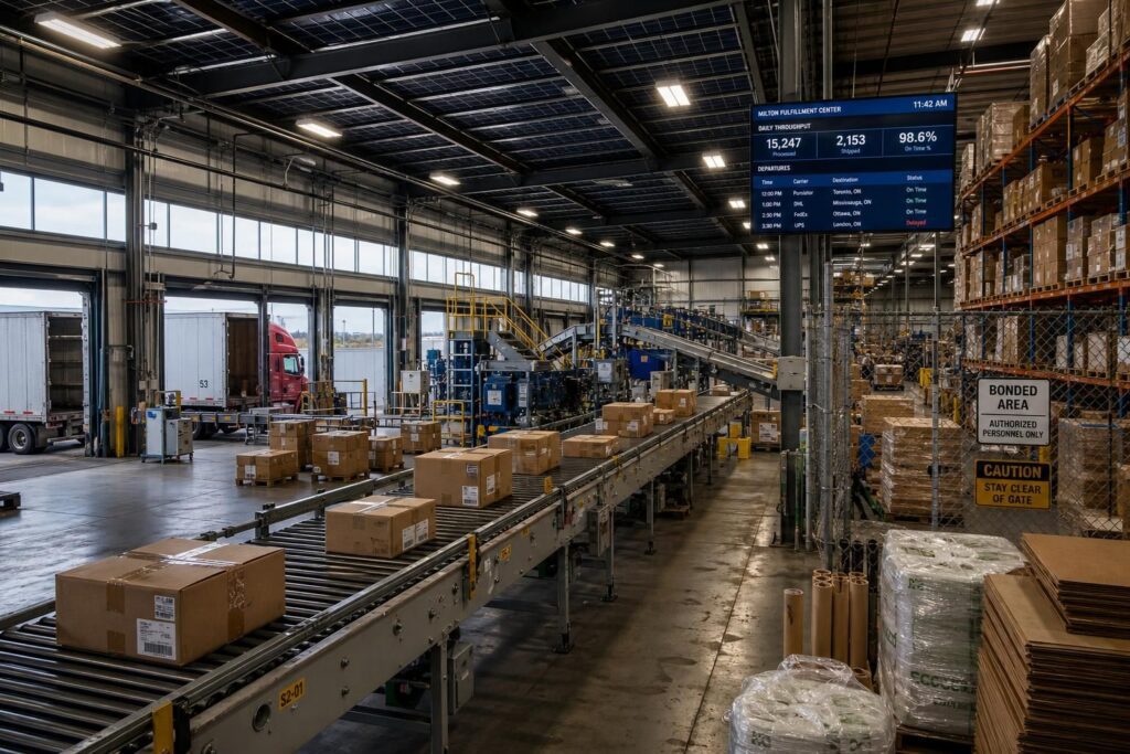 MILTON ONT Cross Border Ecommerce Fulfillment & 3PL Services Trend Report