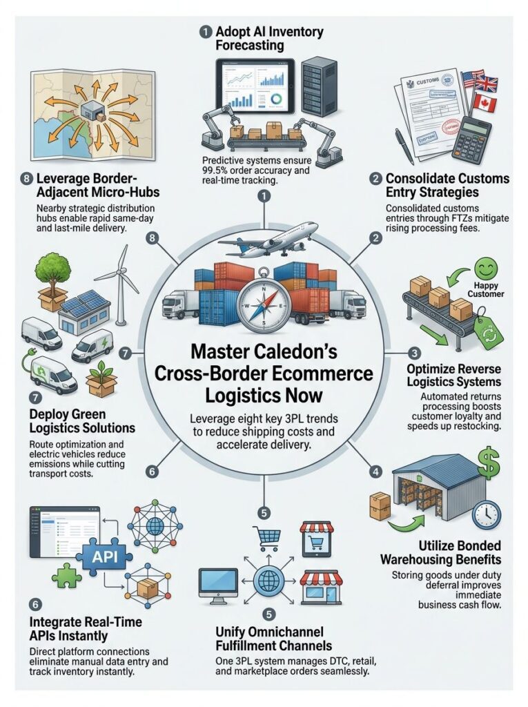 CALEDON ONT Cross Border Ecommerce Fulfillment & 3PL Services Trend Report