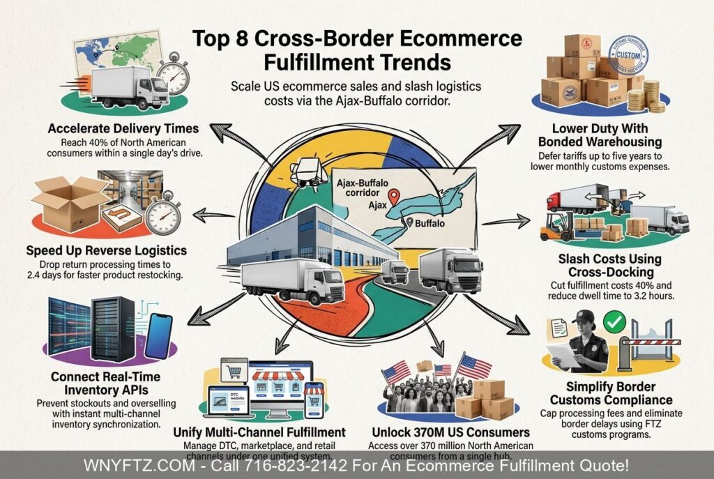Top-8-Trends-of-Cross-Border-Ecommerce-Fulfillment-Between-AJAX-ONT-And-Buffalo-NY---Call-716-823-2142